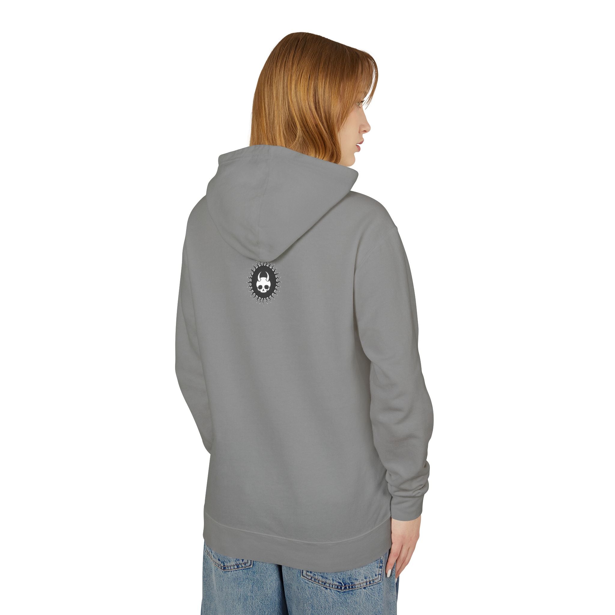 WAKE BAKE LIVE REPEAT - Unisex Lightweight Hooded Sweatshirt - Damned Threads